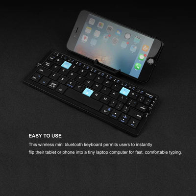 Mini Folding Bluetooth Keyboard